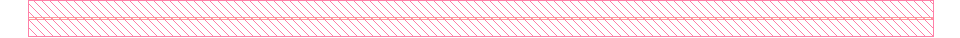 Rendered straight waveguide with slab converters